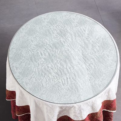 Round Glass Table Top 0.35" Thick Glass, Tempered Glass Table Top, Replacement Part for Table Top Glass Top for Dining Table, Coffee Table Or Garden Table, 17.7in 19.6in 21.6in 23.6in 31.5in