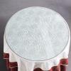 Round Glass Table Top 0.35" Thick Glass, Tempered Glass Table Top, Replacement Part for Table Top Glass Top for Dining Table, Coffee Table Or Garden Table, 17.7in 19.6in 21.6in 23.6in 31.5in view 1