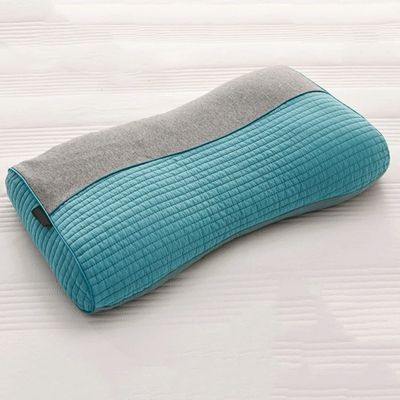 Bed Pillows & positioners Buckwheat Husk Pillow Neck pllows for Sleeping, Sleep aid Pillow core Single-Person Cervical Pillow core Household Low Pillow with Pillowcase Comfortable (Color : J)
