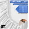 Femini Fashion Queen - 60" x 80" Size Soft Microfiber Bed Sheets Luxury 1800 Thread Count Brushed Microfiber Sheet Set Super Soft & Silky Feel 35 Inch Deep Pocket - Queen, Sage view 3