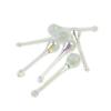 16X60MM/20X80MM AB Raindrops Crystal Chandelier Parts Lamp Glass Hanging Pendants Crystal Beads Curtain Accessories,16x60mm 14pcs view 3