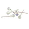 16X60MM/20X80MM AB Raindrops Crystal Chandelier Parts Lamp Glass Hanging Pendants Crystal Beads Curtain Accessories,20x80mm 10pcs view 2