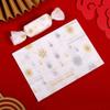 500PCS Candy Wrappers Homemade Nougat Packaging Candy Wrapping Paper Twisting Wax Papers For Halloween Christmas Birthday Wedding Party Candy Making Accessories, A27 view 2