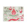 500PCS Candy Wrappers Homemade Nougat Packaging Candy Wrapping Paper Twisting Wax Papers For Halloween Christmas Birthday Wedding Party Candy Making Accessories, A34 view 1