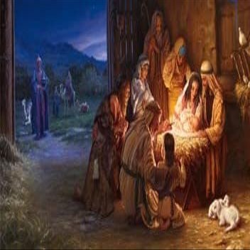 The Nativity Picture Panel 43 X 28 Tall Christmas Fabric Northcott 24655-37