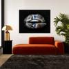 Sense Canvas Lips Money Canvas Art - Home Decor Wall Art Print Poster Painting Small 16x12 / 0.75" view 3