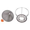 Jerliflyer Stainless Steel Coffee Filter, Metal Conical Paperless Reusable Single Cup Slow Drip Coffee Filter(125mm) view 4