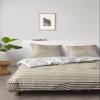 4 Piece California King Duvet Cover Set Minimalist Curve Lines Striped Breathable Comforter Covers Ultra Soft Bed Sheet with 2 Pillow Shams Bedding Collection Sets Retro Boho Modern Stripe Art view 2
