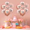 70th Birthday Balloons 18 Pcs Rose Gold Happy 70th Birthday Latex Balloons Confetti Balloons Rose Gold 70th Birthday Party Decorations for Women Men 70th Birthday Anniversary Decor Supplies 12 inch view 2