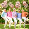 70th Birthday Balloons 18 Pcs Rose Gold Happy 70th Birthday Latex Balloons Confetti Balloons Rose Gold 70th Birthday Party Decorations for Women Men 70th Birthday Anniversary Decor Supplies 12 inch view 4