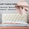 Full Size Headboard Cushion Wall Pillow Wedge Reading Pillow Lumbar Support Backrest for Day Bed Bunk Bed Dorms with Removable Headboard Cover,B,No headboard King 70.8" view 3