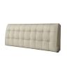 King Size Headboard Backrest Bed Rest Reading Pillow Large Bolster Wedge Wall Pillows Lumbar Upholstered for Daybed Bunk Bed Dormroom Support Cushion,C,No headboard 74.8"/190cm view 1