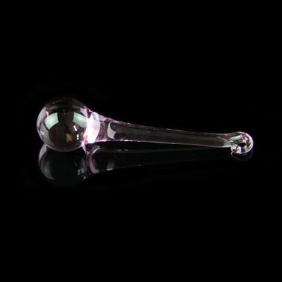 14pcs Pink 20x80mm Glass Icicle Crystal Garland Drop Chandelier Pendent for Home Decoration Accessories