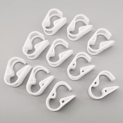 10PCS 10-16mm/2/5''-2/3'' Plastic Clamps for Tubing 8 Grades Adjustable Flow Control Plastic Clips Shut off Laboratory Industry Hose Pinch Valve