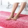 Chenille Bathroom Rug Mat, Anti-Slip Extra Soft and Absorbent Shaggy Rugs, Washable Bathroom Rugs and Mats for Shower, Plush Carpet Mats for Tub, Shower Bath Room Floor Mats view 2