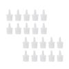 FOMIYES 250pcs Glue Bottle Tip Eyelash Grafting Accessory Fine Tip Glue Applicator view 3