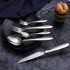 70 Piece Silverware Set for 14 Nice Weight Heavy 18/10 Stainless Steel Flatware Sets Kitchen Wedding Restaurant Cutlery Utensil Include Spoons Forks Knifes Dessert Spoons Dessert Forks view 3