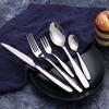 70 Piece Silverware Set for 14 Nice Weight Heavy 18/10 Stainless Steel Flatware Sets Kitchen Wedding Restaurant Cutlery Utensil Include Spoons Forks Knifes Dessert Spoons Dessert Forks view 4