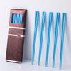 10 Pairs Reusable Fiberglass Chopsticks Non-Slip, Dishwasher Safe, 9.63inch view 2