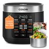 COSORI Rice Cooker 10 Cup, 24h Keep Warm, Non-stick Ceramic Inner Pot, 18 Functions Fuzzy Logic Rice Maker with Stainless Steel Steamer Basket, Saut, Slow Cooker, Black view 1