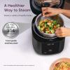 COSORI Rice Cooker 10 Cup, 24h Keep Warm, Non-stick Ceramic Inner Pot, 18 Functions Fuzzy Logic Rice Maker with Stainless Steel Steamer Basket, Saut, Slow Cooker, Black view 4