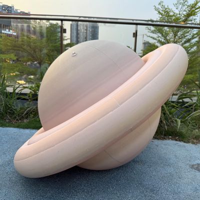 60'' Large Inflatable Saturn, Inflatable Planet Balloon for Astronomy for Education Institution/Planetarium/Store/Club Decoration