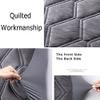 Headboard Bed Cover Thickened Quilted Headboard Slipcover King Size Double Single Elastic Bed Headboard Protective Cover Dustproof Headboard Cover (Color : D, Size : 240cm(94 inch)) view 3