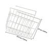1pc Storage Hanging Basket Storage Holder for Bathroom Punch- Kitchen Rack Home Supplies Snack Storage Basket Durable Storage Shelf Kitchen Storage Rack Bathroom Storage Rack view 2
