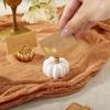 Kate Aspen 36PCS Place Card Holders (Place Cards Included), Table Number Holder for Weddings, White Pumpkin Photo Holder for Table Assignments at Bridal Showers or Anniversaries view 2