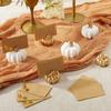 Kate Aspen 36PCS Place Card Holders (Place Cards Included), Table Number Holder for Weddings, White Pumpkin Photo Holder for Table Assignments at Bridal Showers or Anniversaries view 4