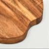 Affinity Decor Organic Acacia Kitchen Cutting Chopping Board for Butcher Block Cheese and Vegetables Fruit Salad Halloween Christmas Gift (Apple board 11"L x 9"W) view 3
