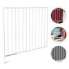 Zerodeko Clothes Dividers Shelf Dividers for Wood Shelves Metal Shelving Organizer Coat Rack Shelf Wood Shelf Divider Wire Shelf Separator Closet Dividing Line Iron White Wardrobe view 3