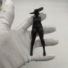 4.72In Black Copper Sexy Lady Figurine,Voluptuous Female Body Ornaments Body Art Ketone Body Miniatures Statue,Home Office Desktop Decoration Ornament view 2