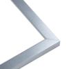 Poster Palooza 10x32 Frame Silver Pewter Wood Panoramic Frame with UV Acrylic Plexiglass, Foam Board Backing & Hardware Included view 4