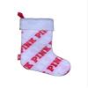 Victoria's Secret Pink Holiday Stocking Color Pink/White/Red New view 1