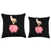 A Penny Saved Is A Penny Earned Throw Pillow view 3