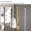 Modern Gold Coat Racks Freestanding 7 Hooks Hall Coat Tree,Hat Racks with Marble Base, Coat Rack Stand Coat Hanger for Entryway Hallway, Office, Bedroom, Bathroom (Color : Gold B) view 3