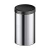Bathroom Trash Can Smart Trash Can Stainless Steel Household Living Room Trash Can with Lid Round Kitchen Induction Trash Can, 5.2 Gallons/7.9 Gallons Waste Bin ( Capacity : 30L , Color : Silver ) view 1