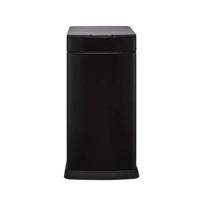 TOMYEUS Bathroom Trash Can 8L Narrow Kitchen Automatic Garbage Can Stainless Steel Touchless Trash Can Small Bathroom Trash Can with Lid, Rectangle, 3 Colors Waste Bin (Color : Gold)