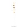 TOMYEUS Coat Rack Coat Rack Modern Metal Single Pole Tree Coat Shelf Living Room Office Bedroom Decoration Heavy Coat Racks Creative Iron Hanger Coat Rack Hat Stand (Color : B) view 1