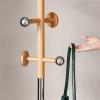 TOMYEUS Coat Rack Coat Rack Modern Metal Single Pole Tree Coat Shelf Living Room Office Bedroom Decoration Heavy Coat Racks Creative Iron Hanger Coat Rack Hat Stand (Color : B) view 3
