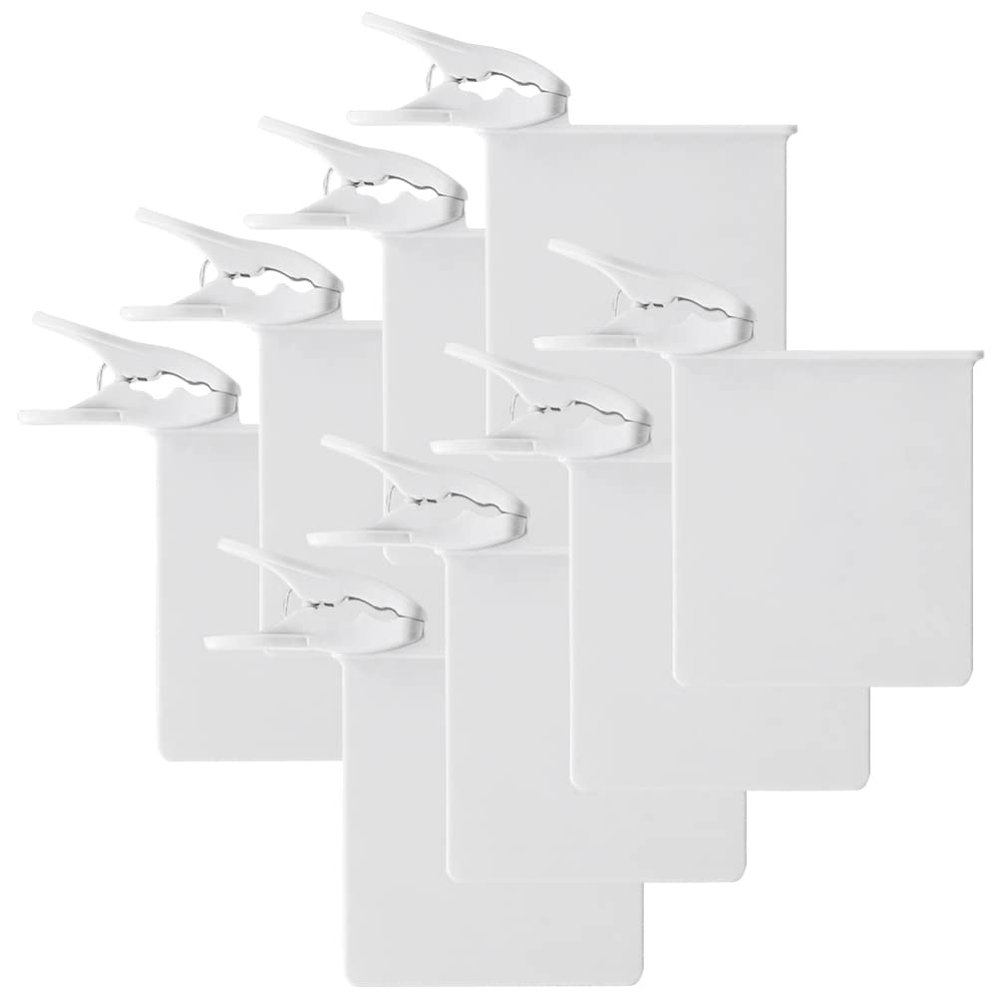 Hemoton 8pcs Replaceable Refrigerator Dividers Household Freezer Separators for Organizing Bottles and Seasoning Fridge Separator for Easy Access and Space Saving