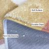 USTIDE Round Animal Rug 4ft Shaggy Mat Soft Monkey Rug Animal Carpet for Bedroom Classroom Home Decor view 4