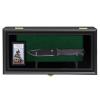 COMSREV Knife Display Case Single Knife Shadow Box Wall Mount Cabinet with UV Protection Acrylic Lockable Adjustable Stand 15.4x7.5x4.6 Inches view 1