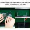 COMSREV Knife Display Case Single Knife Shadow Box Wall Mount Cabinet with UV Protection Acrylic Lockable Adjustable Stand 15.4x7.5x4.6 Inches view 4