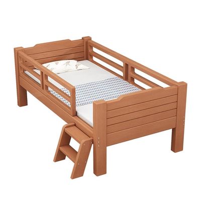 Wood Platform Bed Frame with Headboard and Footboard, Widening Furniture Bed for Adults, Kids, Toddlers, Teenagers, Easy to Assemble (Size : 180x100x40cm)