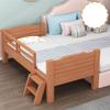 Wood Platform Bed Frame with Headboard and Footboard, Widening Furniture Bed for Adults, Kids, Toddlers, Teenagers, Easy to Assemble (Size : 180x100x40cm) view 2