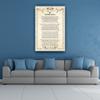 If Poem Poster Rudyard Kipling Poetry Quote Wall Art Room Decoration for Bedroom Modern Artwork for Office Rectangular Paintings for Bathroom Wall Hanging Kitchen Poster Decorative Picture Gifts (24x36inch(60x90cm),Canvas) view 3