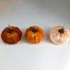 12 Pcs Artificial Pumpkin Velvet Harvest Thanksgiving Fake Pumpkin Decorations, Foam Plastic Fake Faux Artificial Pumpkins for Halloween Fall Harvest Festival Home Table Decor (Orange) view 3