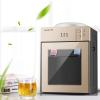 Top Loading Countertop Water Cooler Dispenser with Hot Cold and Room Temperature Water, Water Coolers 5 Gallon Top Load,Hot/Cold Water Cooler Dispenser for Office, Home (Black-Gold) view 3